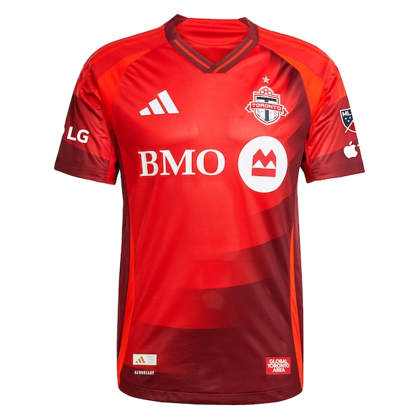 Richie Laryea Toronto FC adidas 2025 Club Kit Authentic Player Jersey - Red