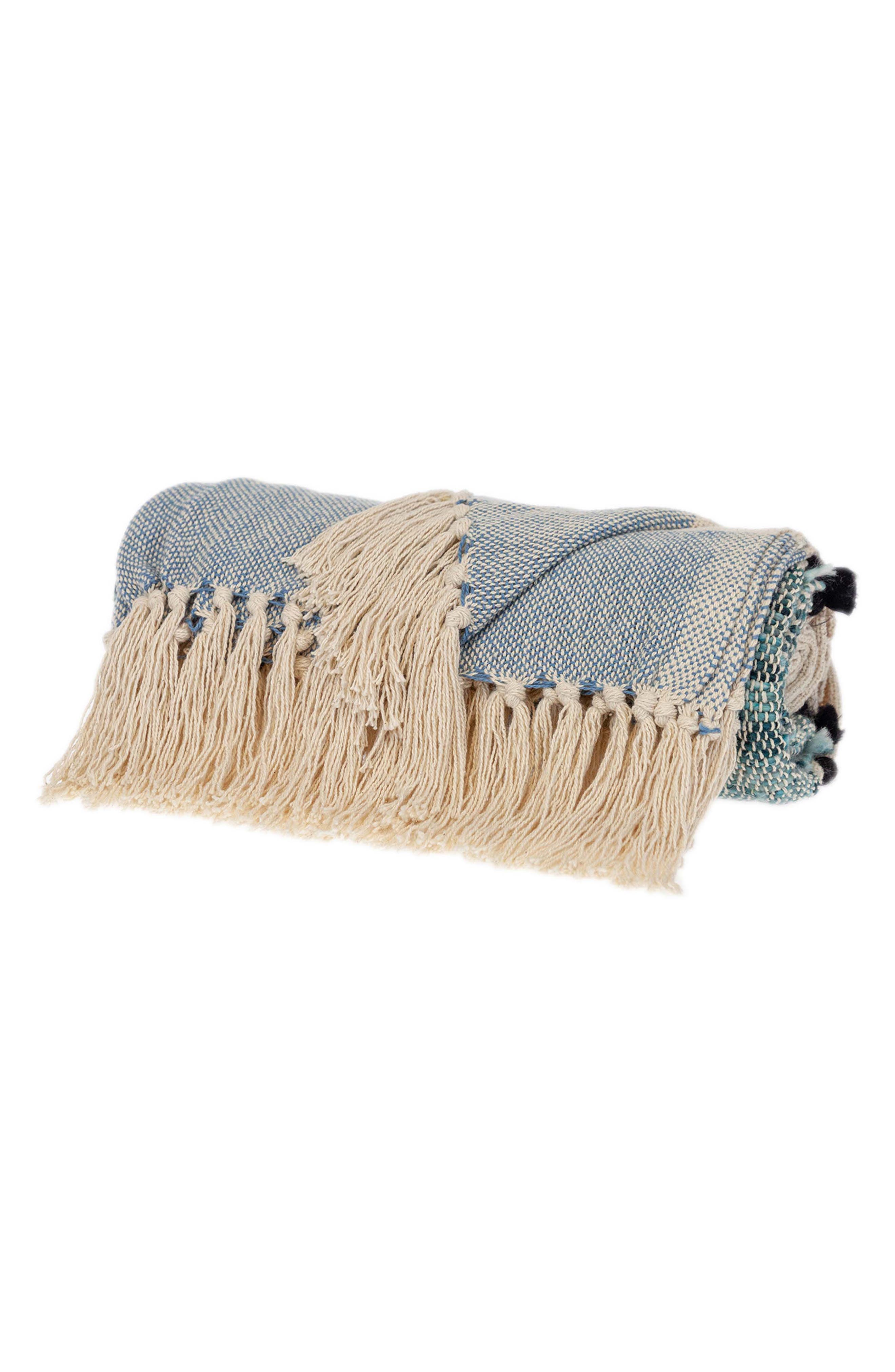 PARKLAND COLLECTION Inca Fringe Throw Blanket