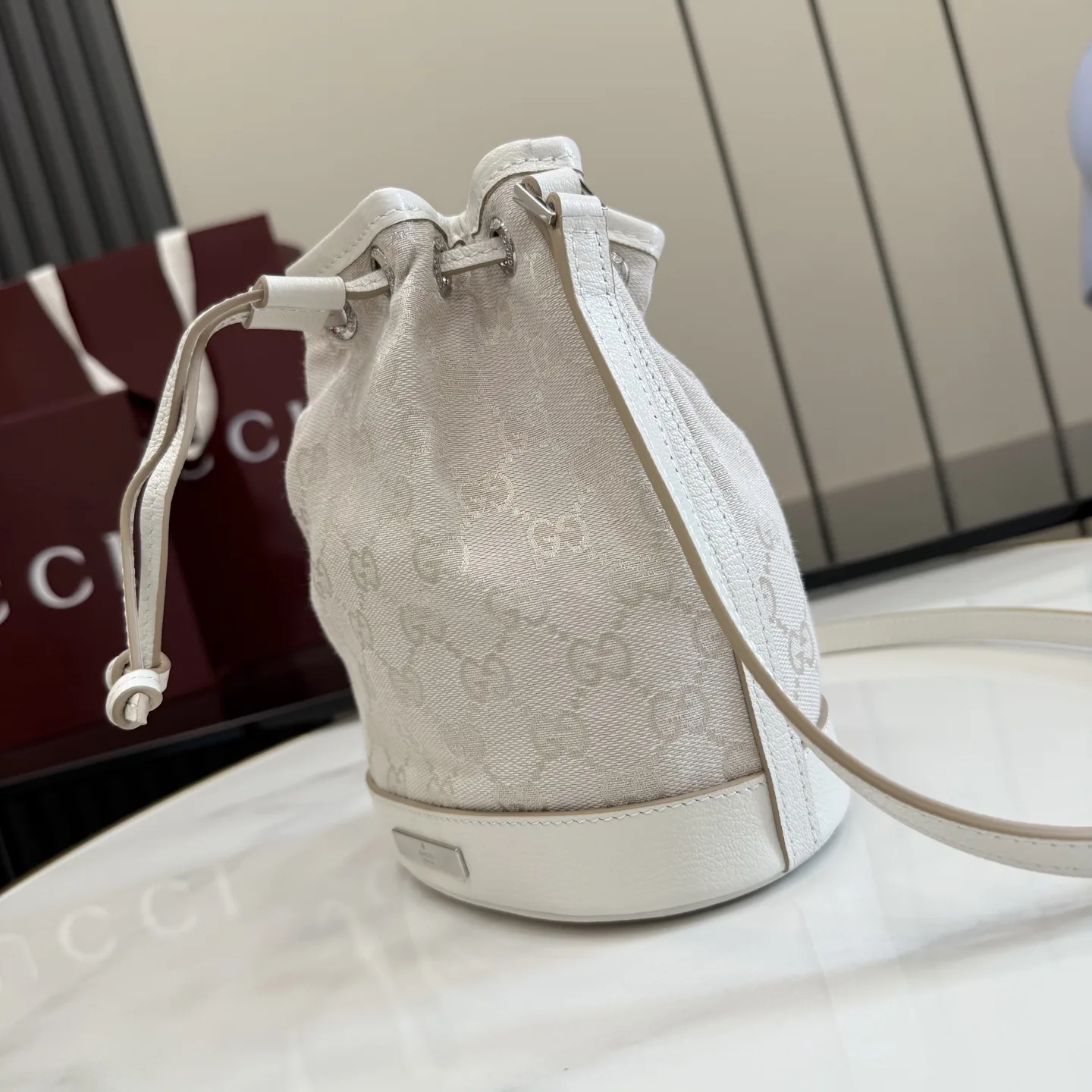 Gucci Canvas and Leather Generation Bucket Bag product photo from LabelPicks