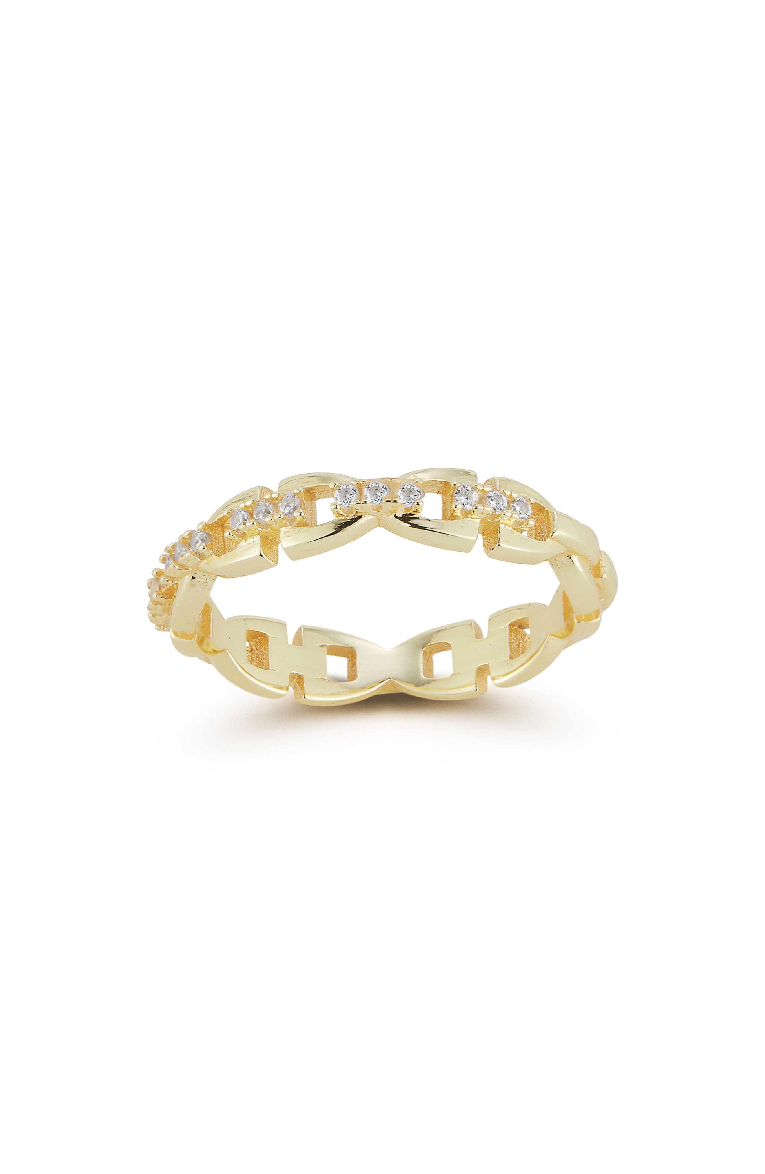 GLAZE JEWELRY Cubic Zirconia Link Ring