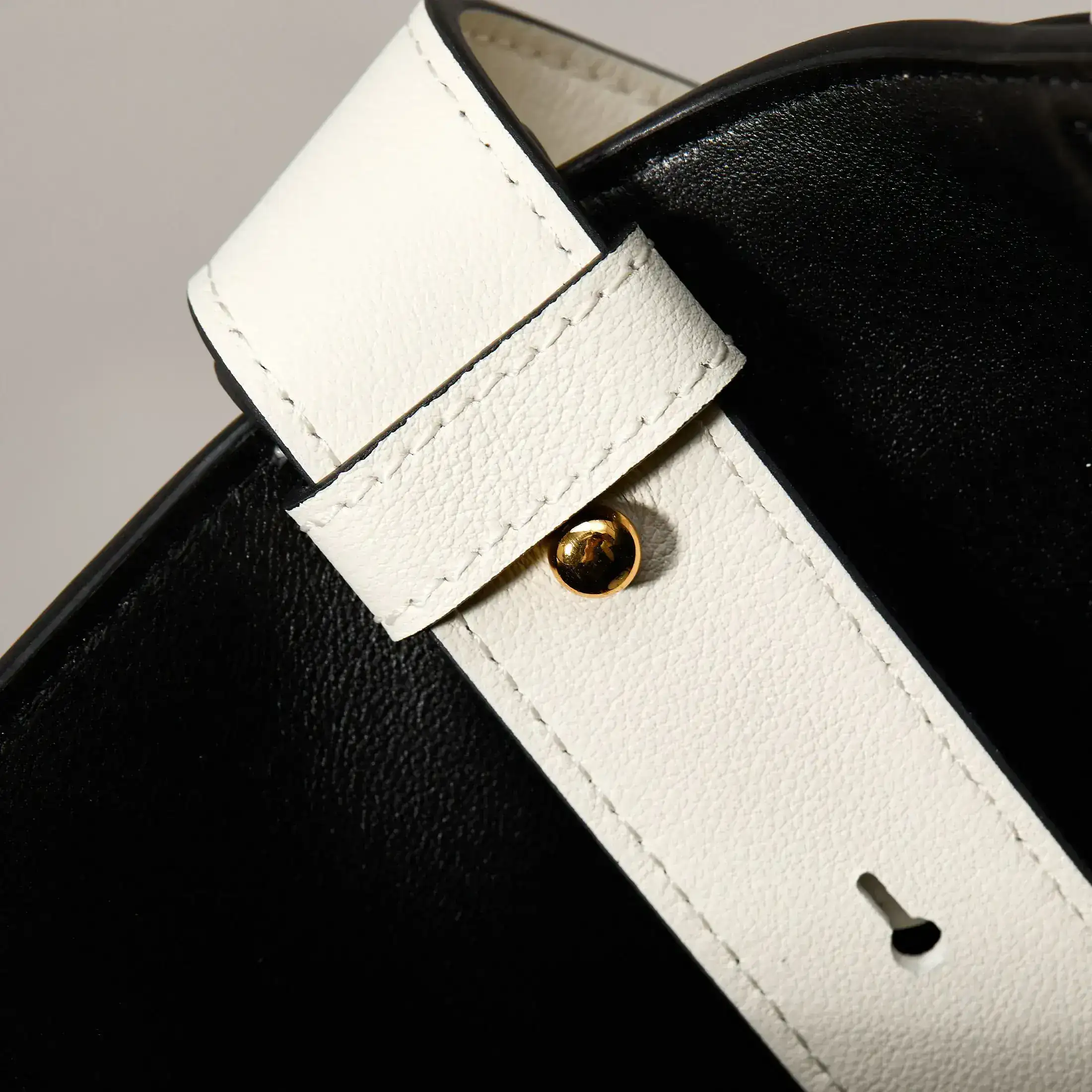 Prada White Lambskin Bucket Bag product photo from LabelPicks