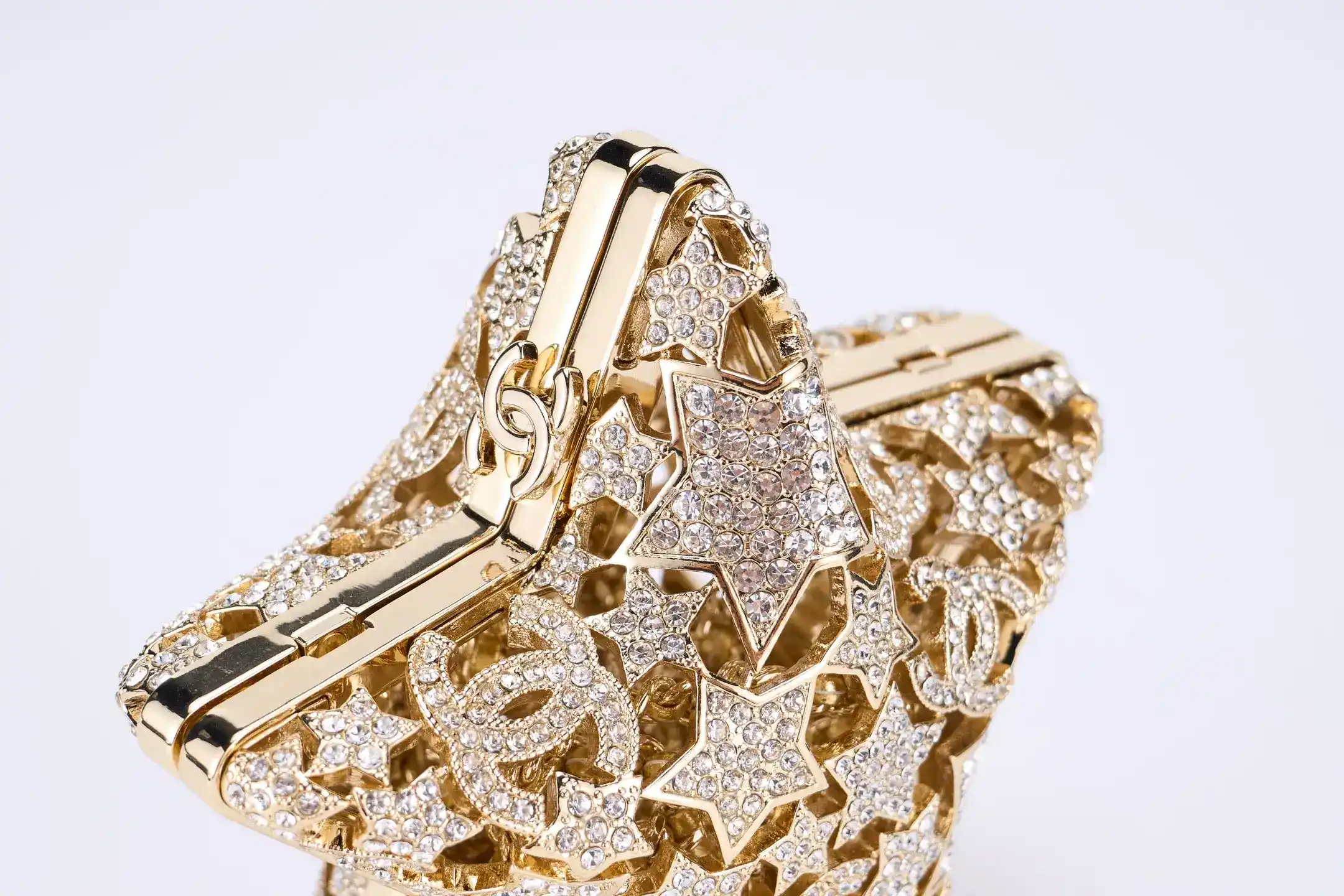 Chanel Gold Crystal Evening Bag product photo from LabelPicks