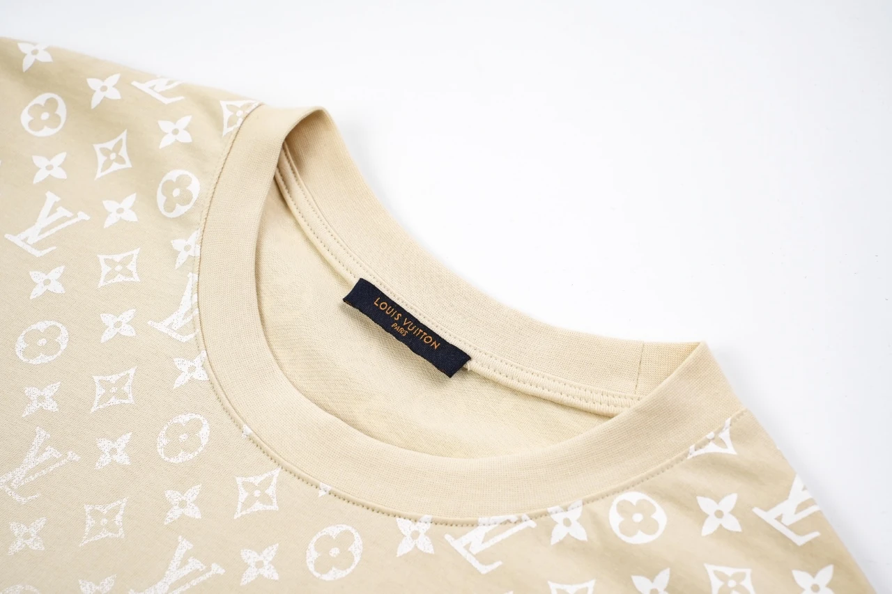 Louis Vuitton Beige Upper Gradient Monogram Print T-Shirt product photo from LabelPicks
