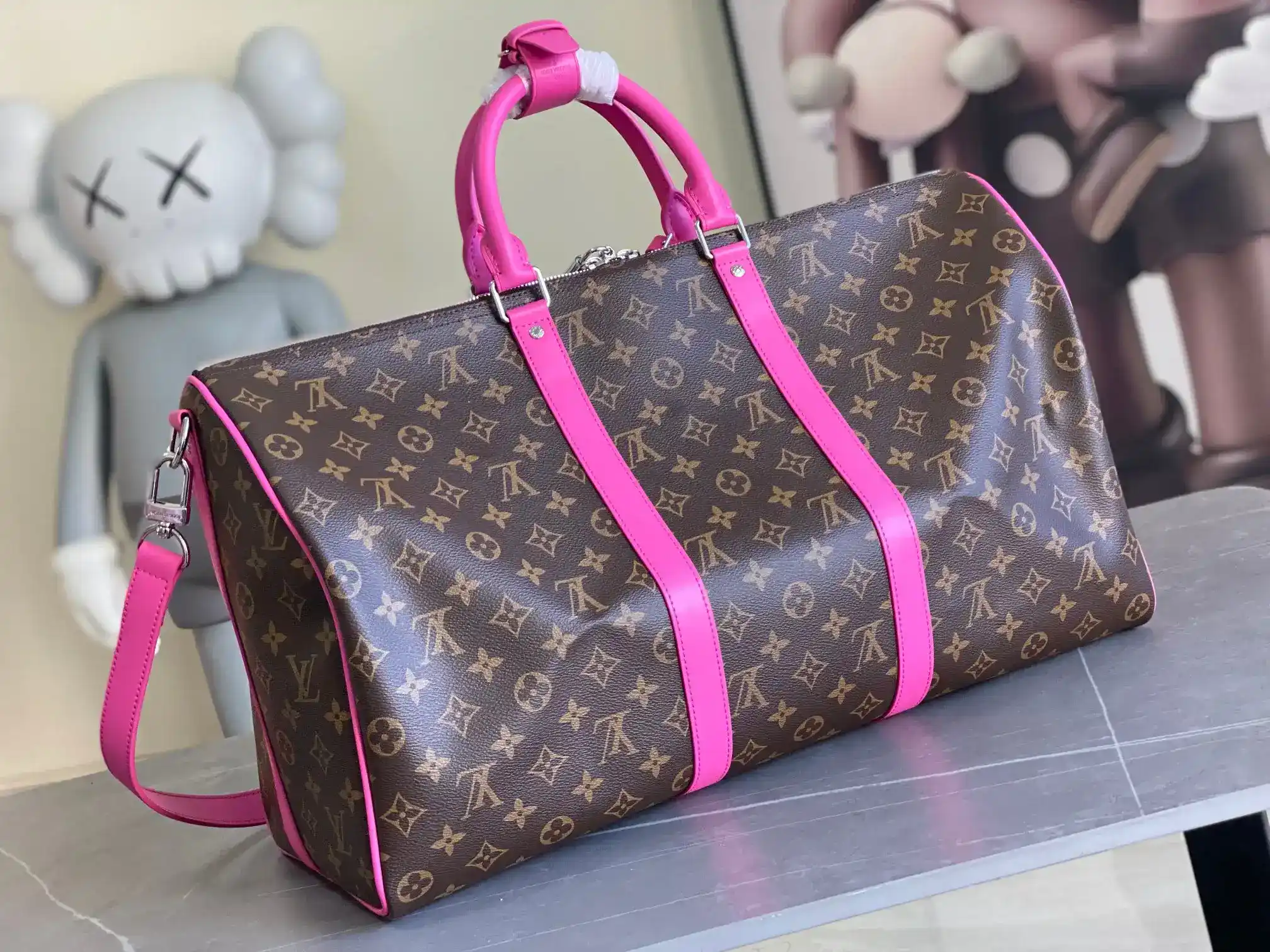 Louis Vuitton Keepall Gold Monogram Canvas Tote Bag product photo from LabelPicks