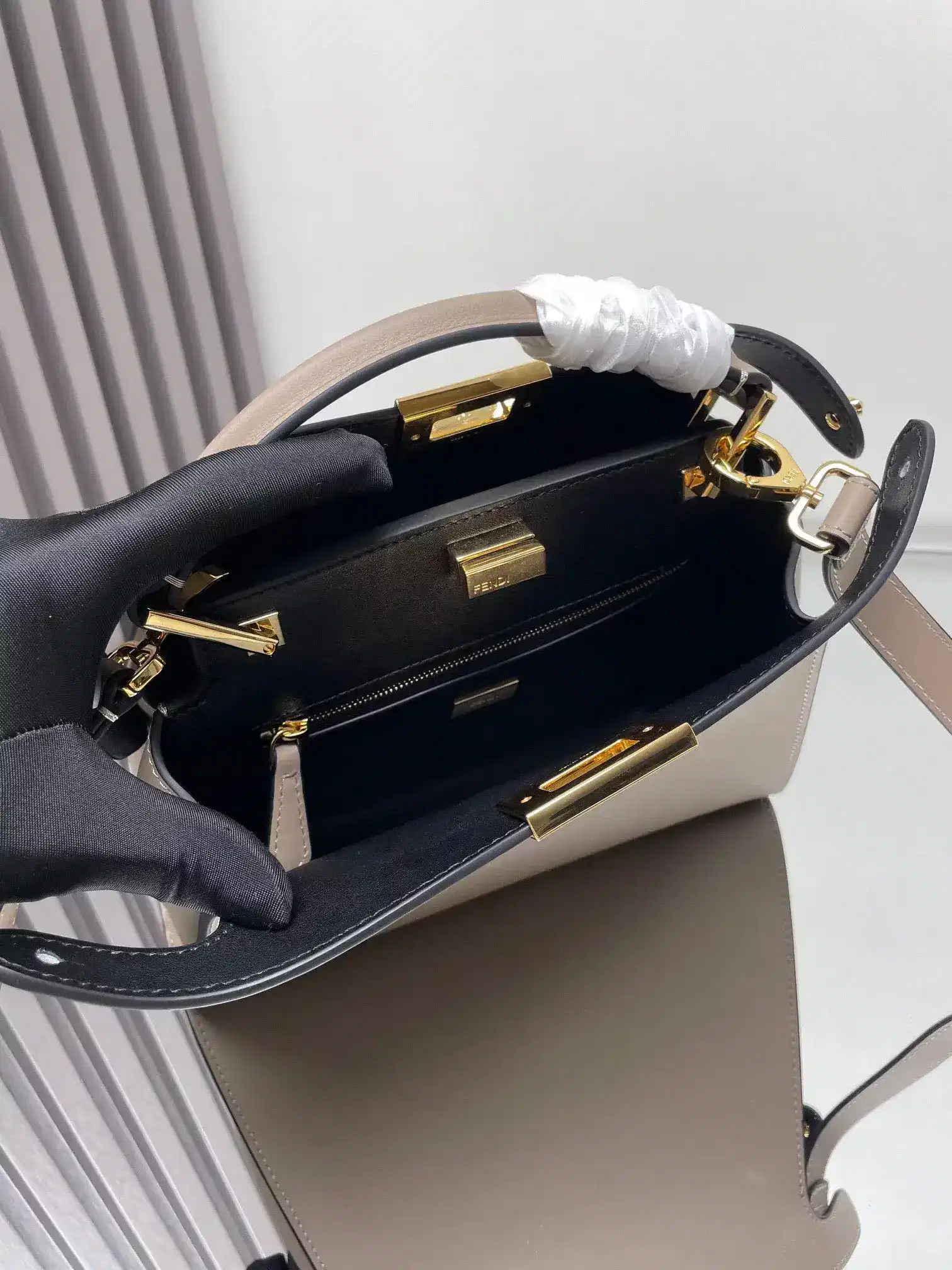 Fendi Peekaboo Calfskin Shoulder Bag product photo from LabelPicks
