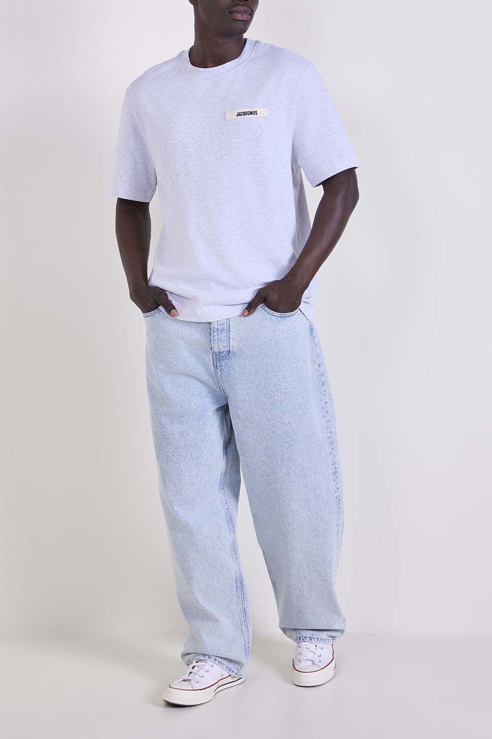 JACQUEMUS חולצת טי בגזרה משוחררת