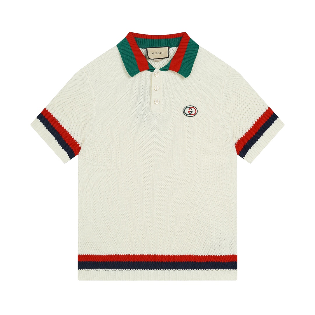 0414 Classic logo polo shirt