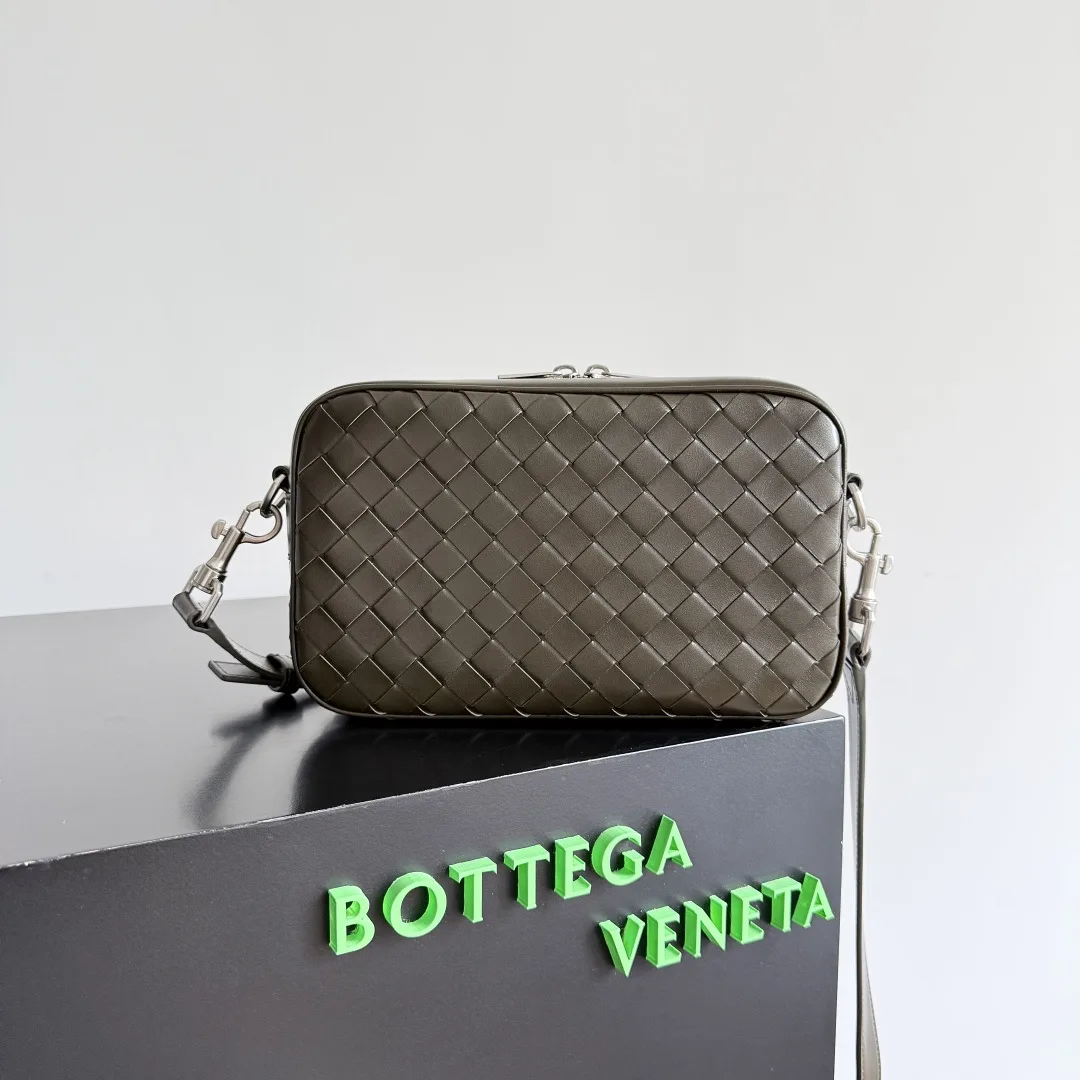 Bottega Veneta Intrecciato Woven Leather Crossbody Bag product photo from LabelPicks