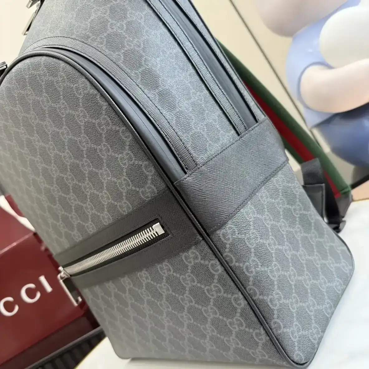 Gucci Black Nylon Backpack product photo from LabelPicks