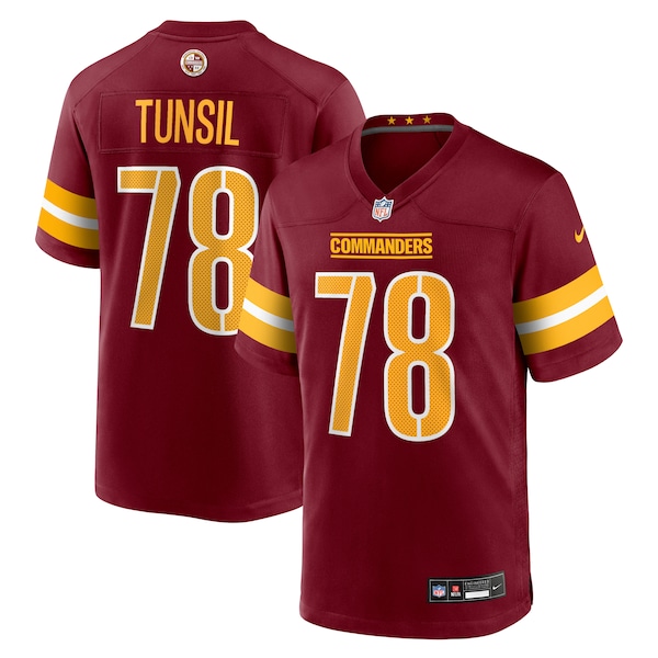Laremy Tunsil Washington Commanders Nike Team Game Jersey -  Burgundy