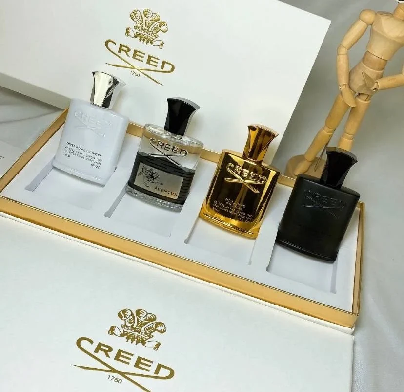 Creed Aventus & Icons Discovery Set – 4 x Men's Perfume Gift Set