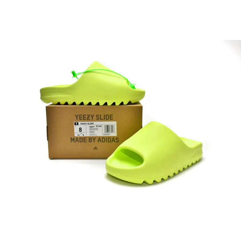 Adidas Yeezy Slide Glow Green (2022) HQ6447