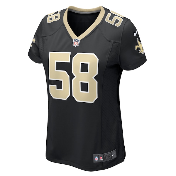 Anfernee Orji New Orleans Saints Nike Women's Team Game Jersey -  Black