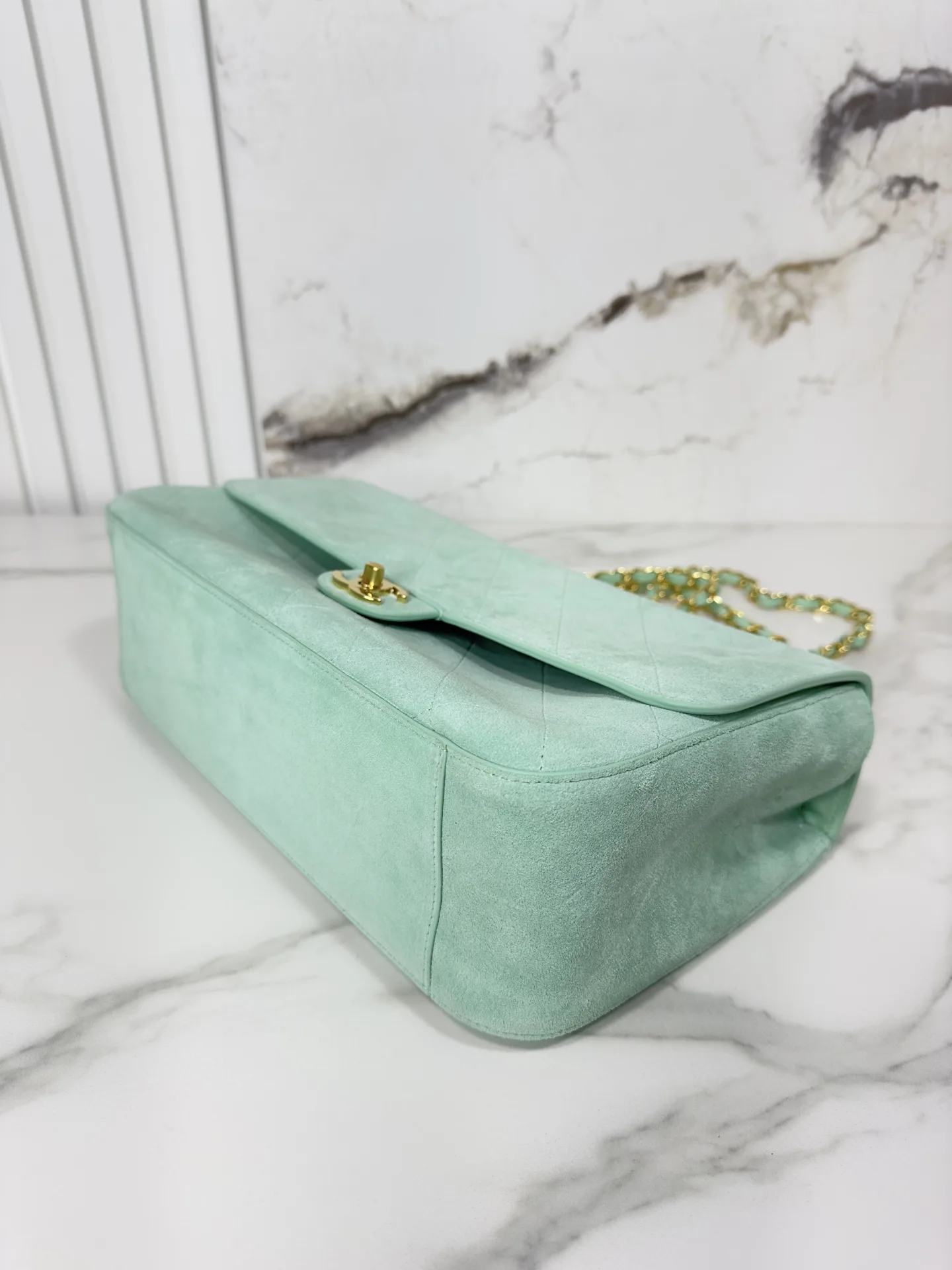Chanel Classic Flap Suede Leather Shoulder Bag product photo from LabelPicks