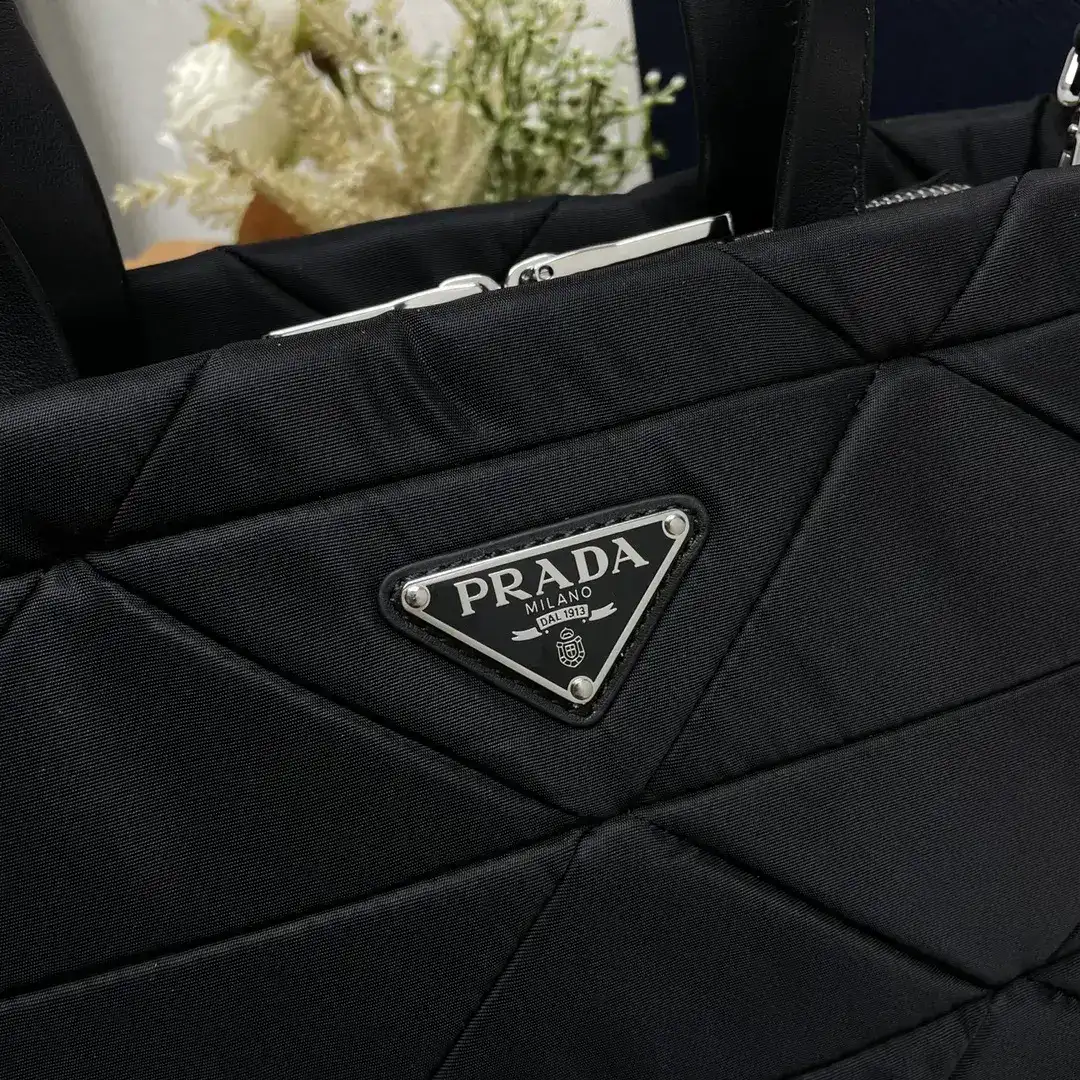 Prada Woven Leather Tote Bag product photo from LabelPicks