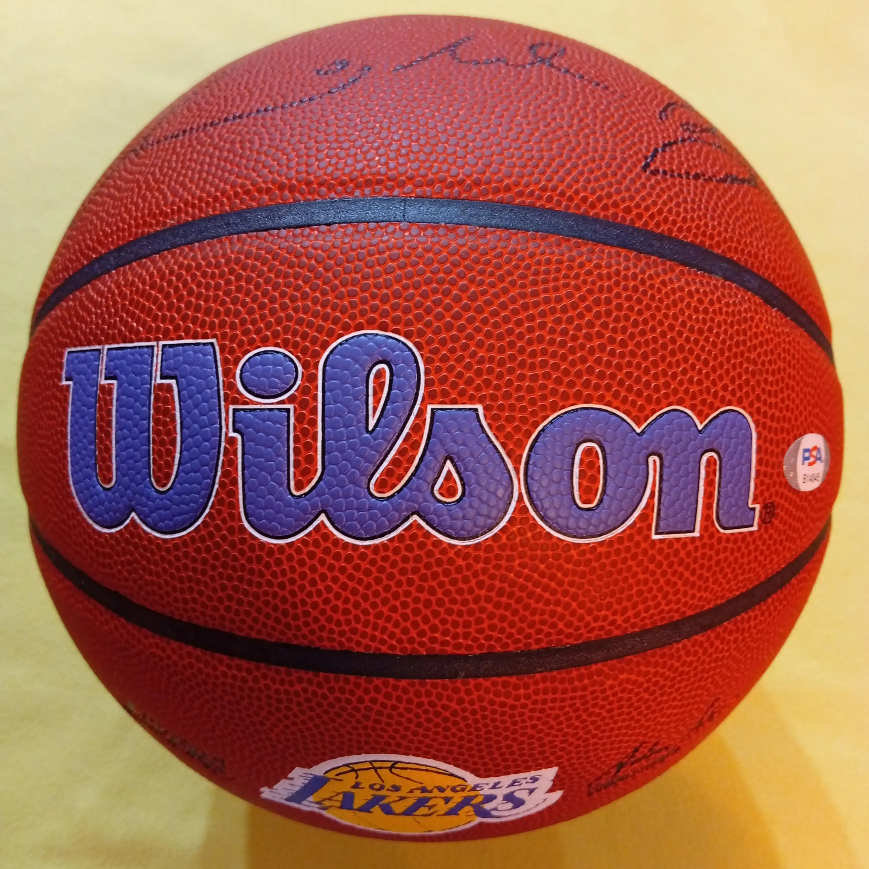 Kobe Bryant Signed Autographed Los Angeles Lakers Basketball With COA