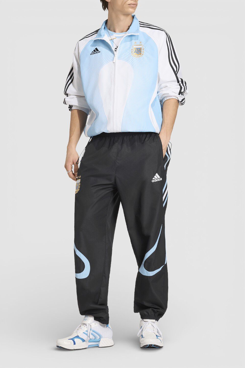 ADIDAS ORIGINALS ז'קט כדורגל