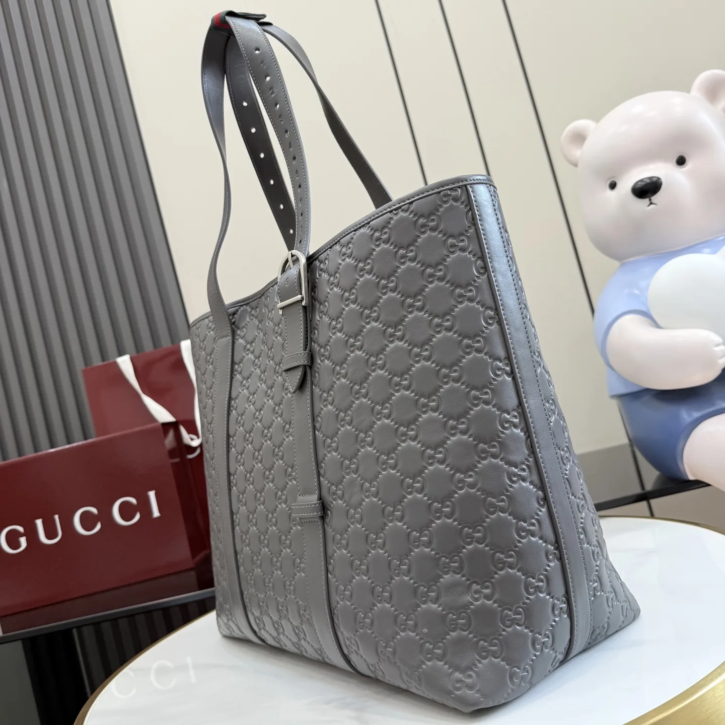 Gucci Smooth Leather Tote Bag product photo from LabelPicks
