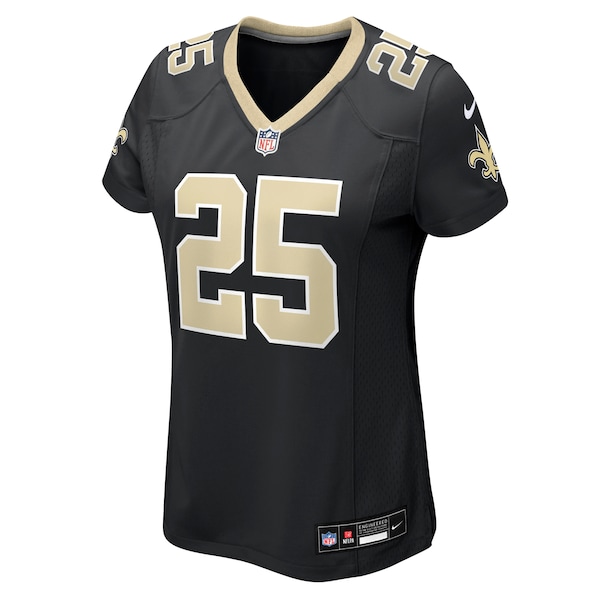 Rejzohn Wright New Orleans Saints Nike Women's Team Game Jersey -  Black
