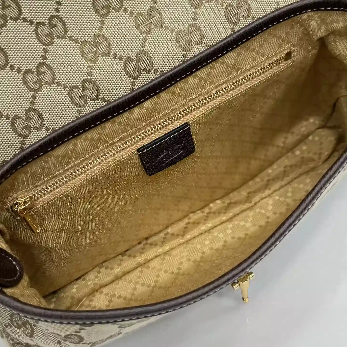 Gucci Brown Quilted Leather Evening Bag product photo from LabelPicks