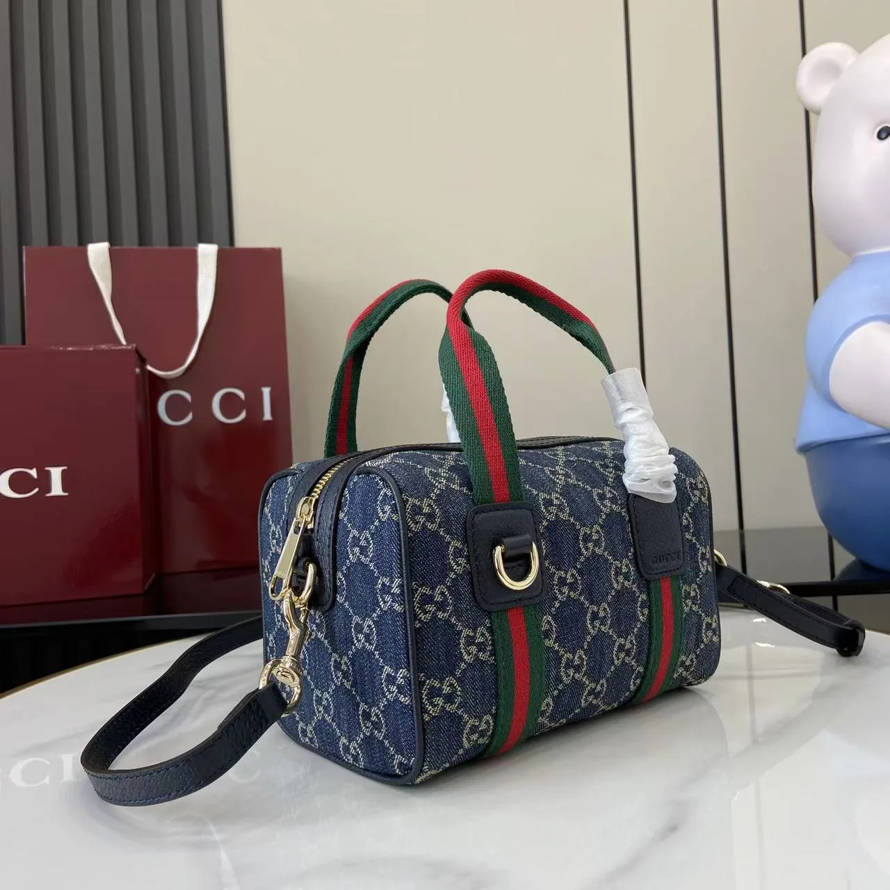 Gucci Denim Top Handle Bag product photo from LabelPicks