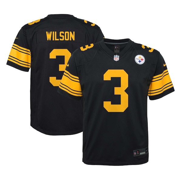 Russell Wilson Pittsburgh Steelers Nike Youth Alternate Player Game Jersey - Black