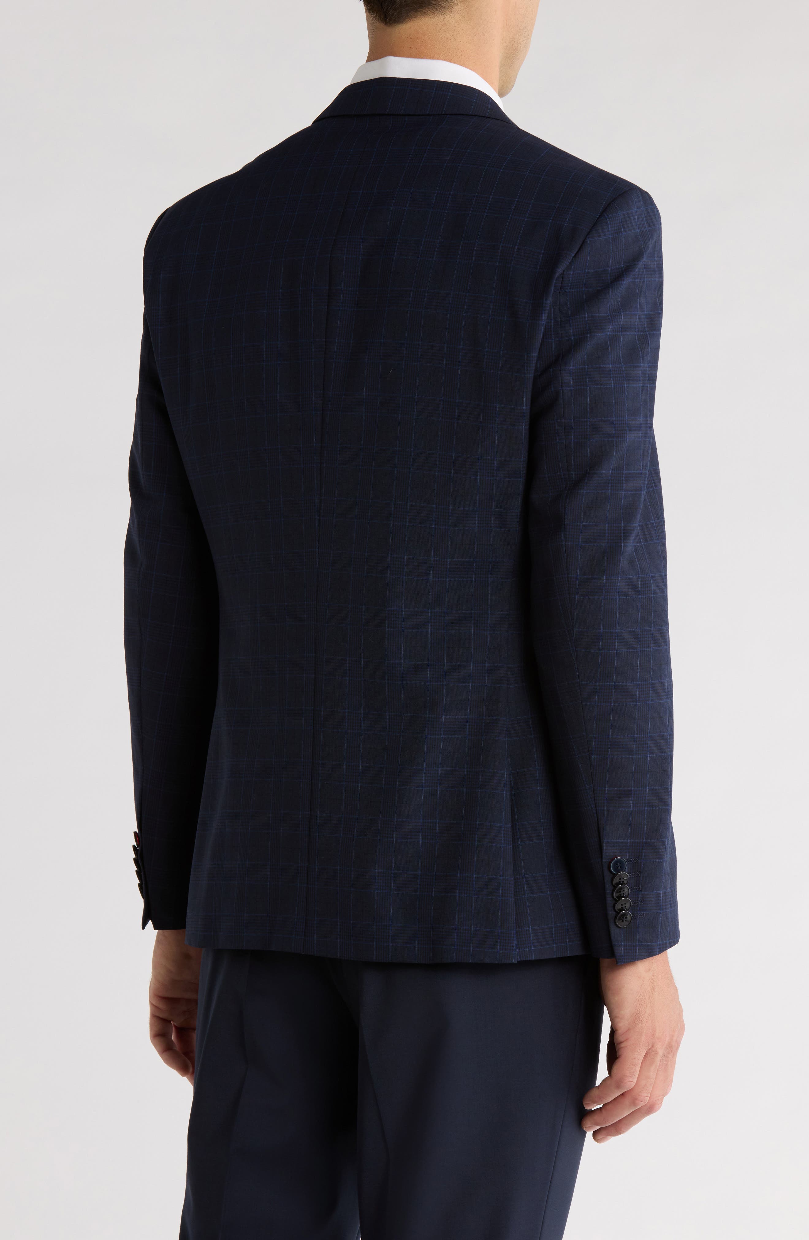 HUGO Karl Pinstripe Wool Blend Sport Coat