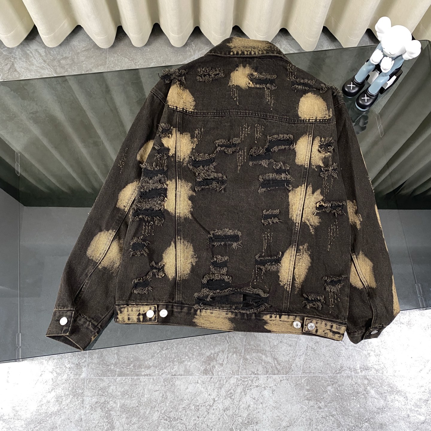 0408 patchwork embroidered jacket
