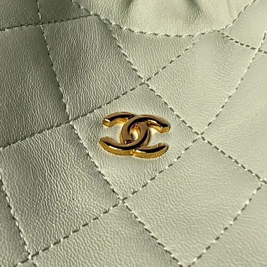 Chanel Gold Quilted Leather Bucket Bag product photo from LabelPicks