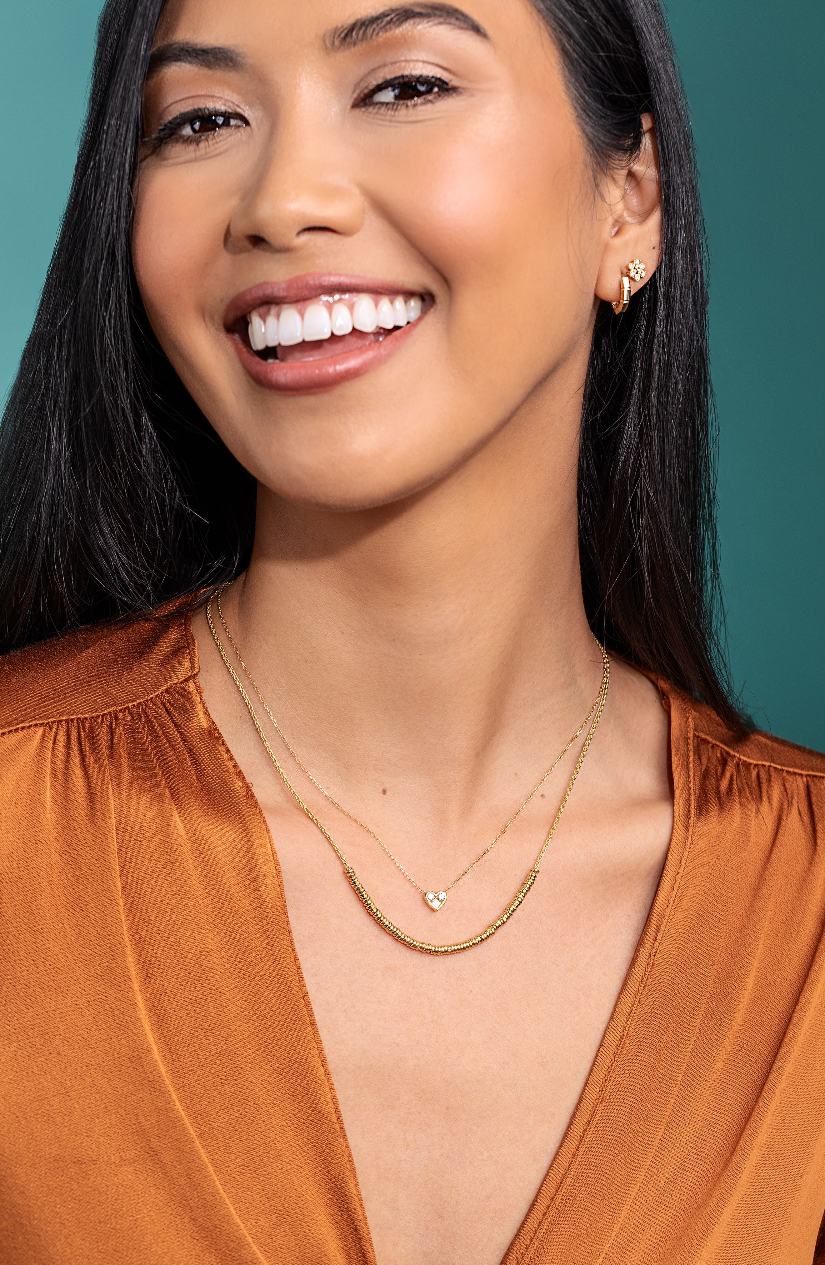 Bony Levy Simple Obsession 18K Yellow Gold Diamond Heart Pendant Necklace - 0.16ct. (Nordstrom Exclusive)