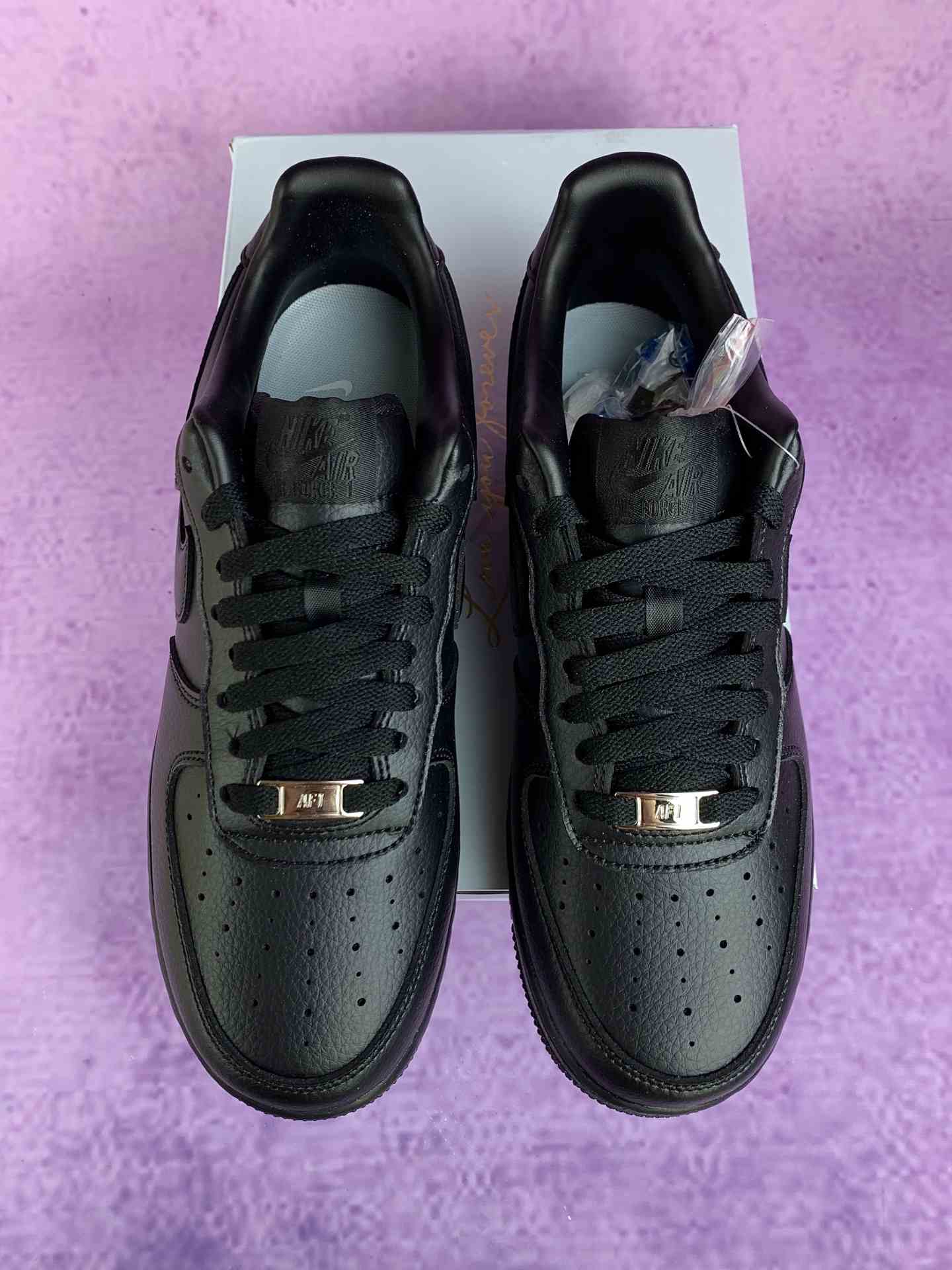 NOCTA x Nike Air Force 1 Low 'Triple Black' Custom Shoes