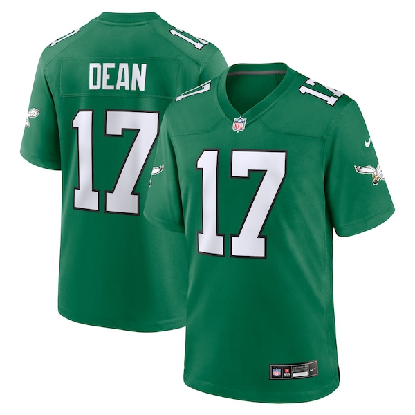 Nakobe Dean Philadelphia Eagles Nike Alternate Game Jersey - Kelly Green
