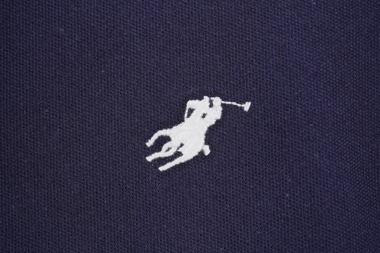 Ralph Lauren Navy Contrast Trim Pony Embroidered T-Shirt product photo from LabelPicks