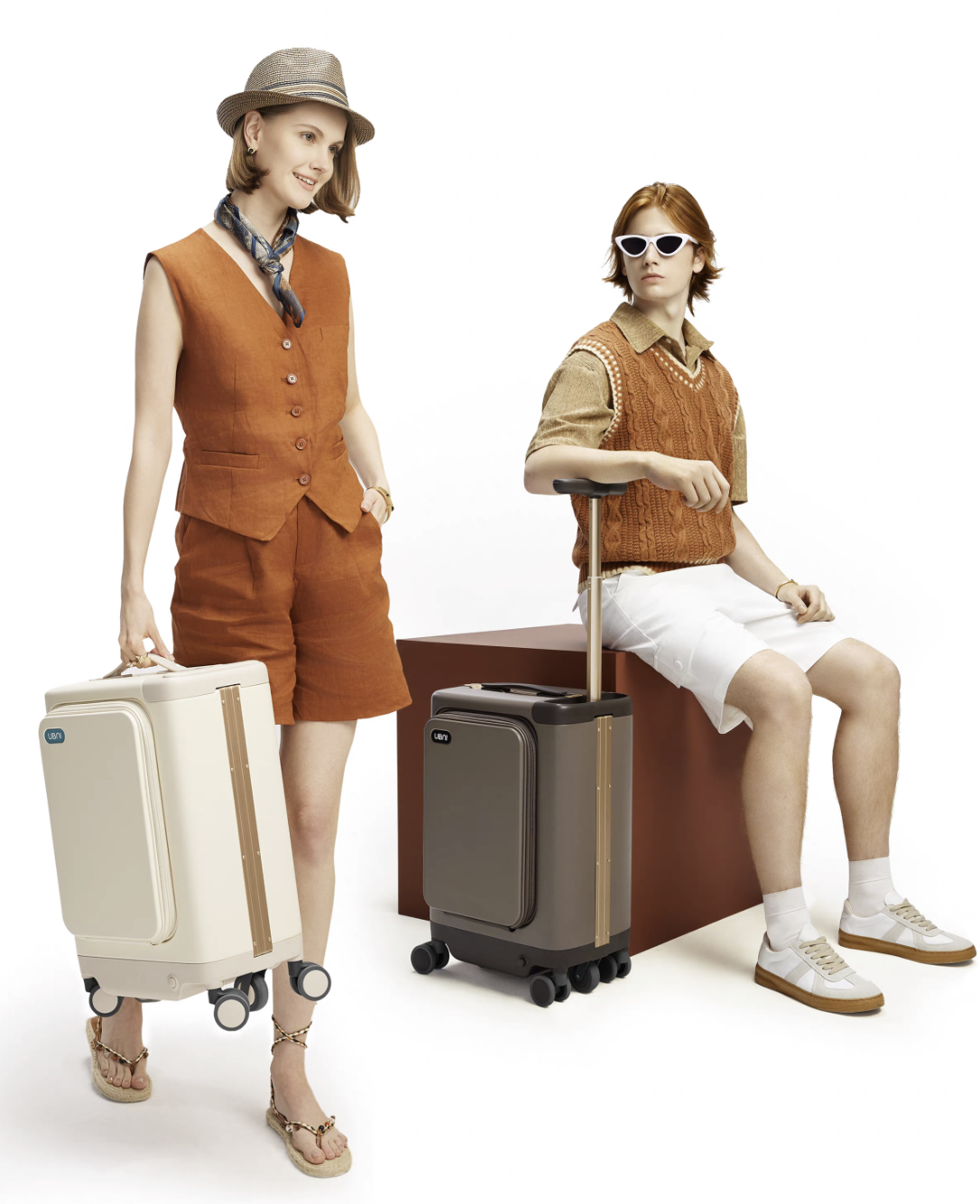 UBNI Electric Suitcase Rider CUBEU / Smart Rideable Luggage Brand New - GreshamTech