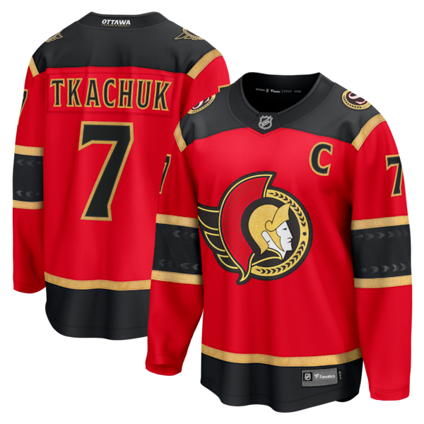 Brady Tkachuk Ottawa Senators  Alternate Breakaway Jersey - Red