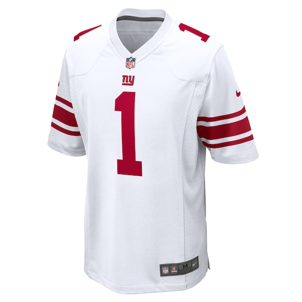 Abdul Carter New York Giants Nike First Round Pick Game Jersey - White