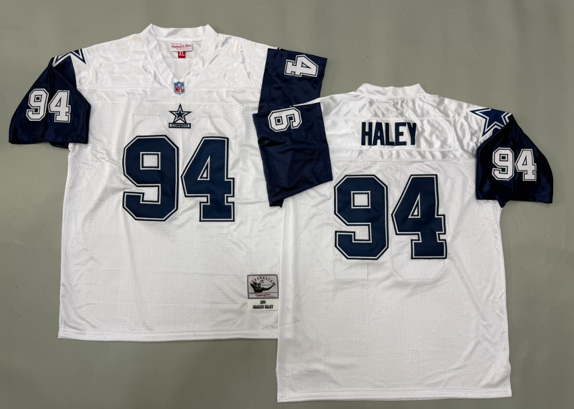 Charles Haley Dallas Cowboys Authentic Throwback Retired Player Jersey