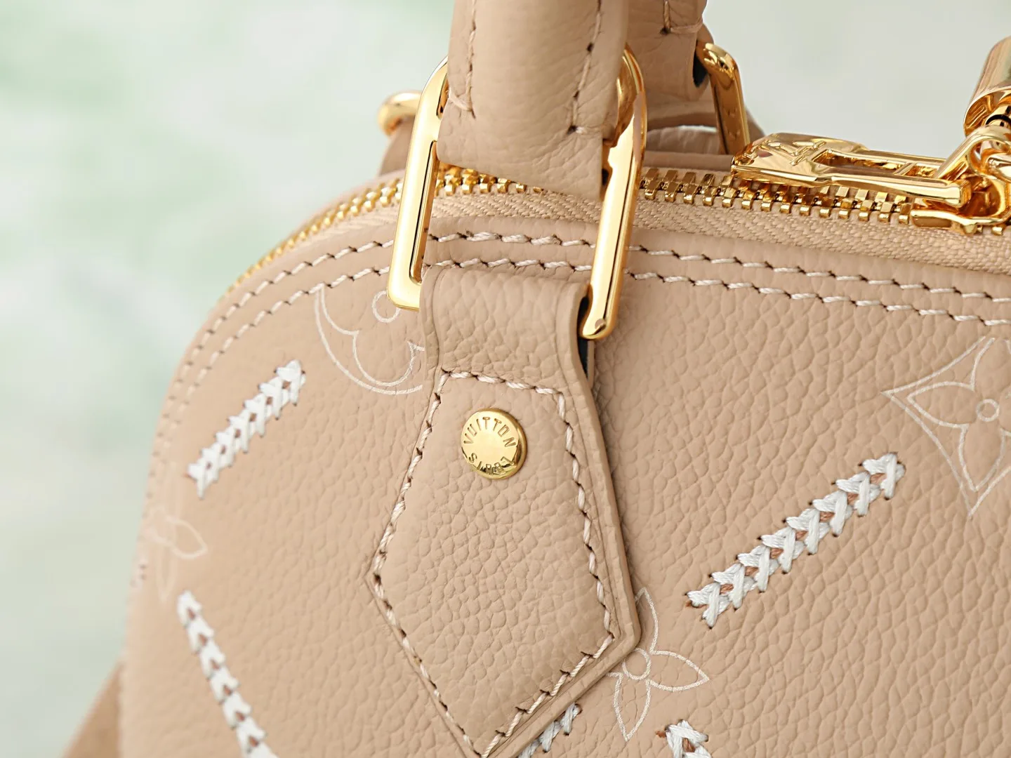 Louis Vuitton Brown Alma Quilted Leather Top Handle Bag product photo from LabelPicks