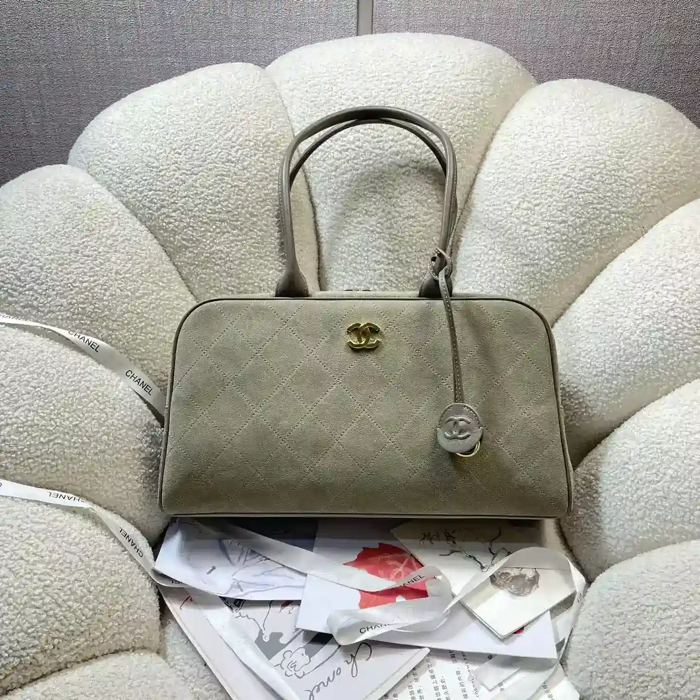 Chanel Quilted Leather Top Handle Bag product photo from LabelPicks