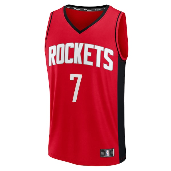 Kevin Durant Houston Rockets  Fast Break Replica Player Jersey - Icon Edition - Red