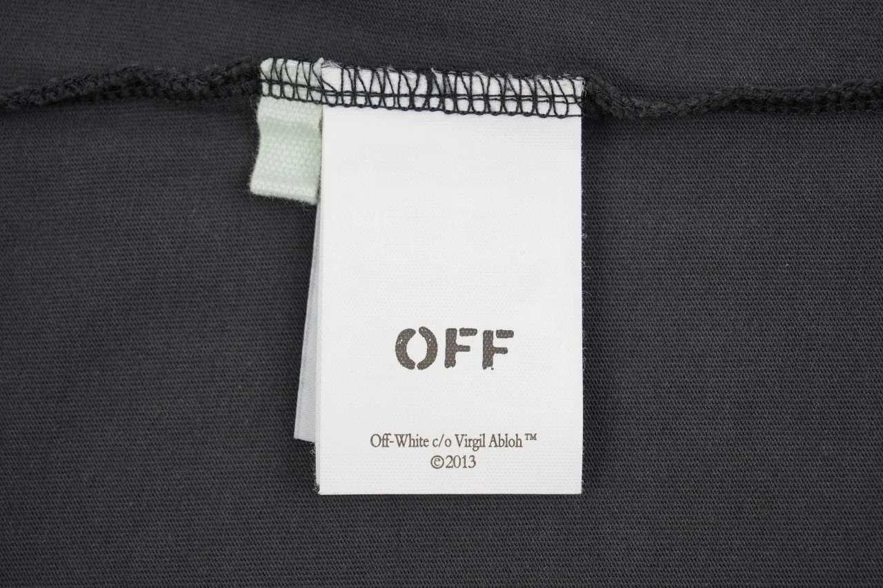 Off-White Black Washed Madonna Back Graphic T-Shirt product photo from LabelPicks