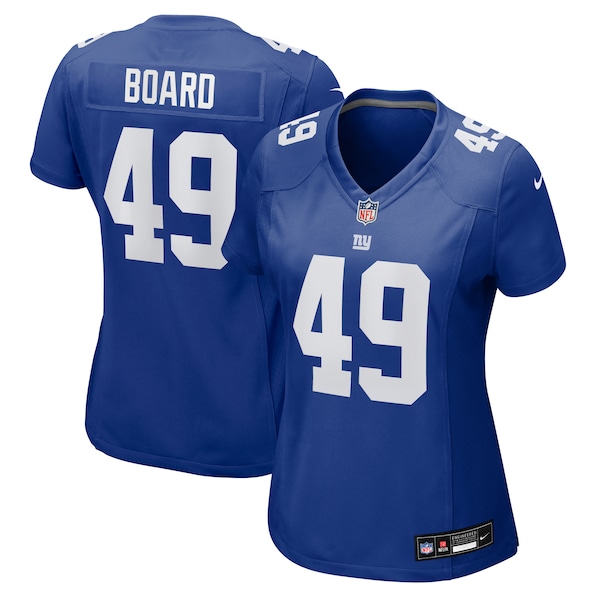 Chris Board New York Giants Nike Women's Team Game Jersey -  Royal