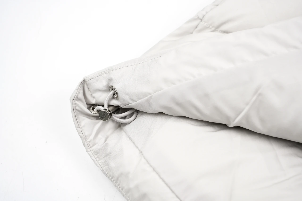 Moncler White Matte Maya70 Hooded Down Jacket product photo from LabelPicks