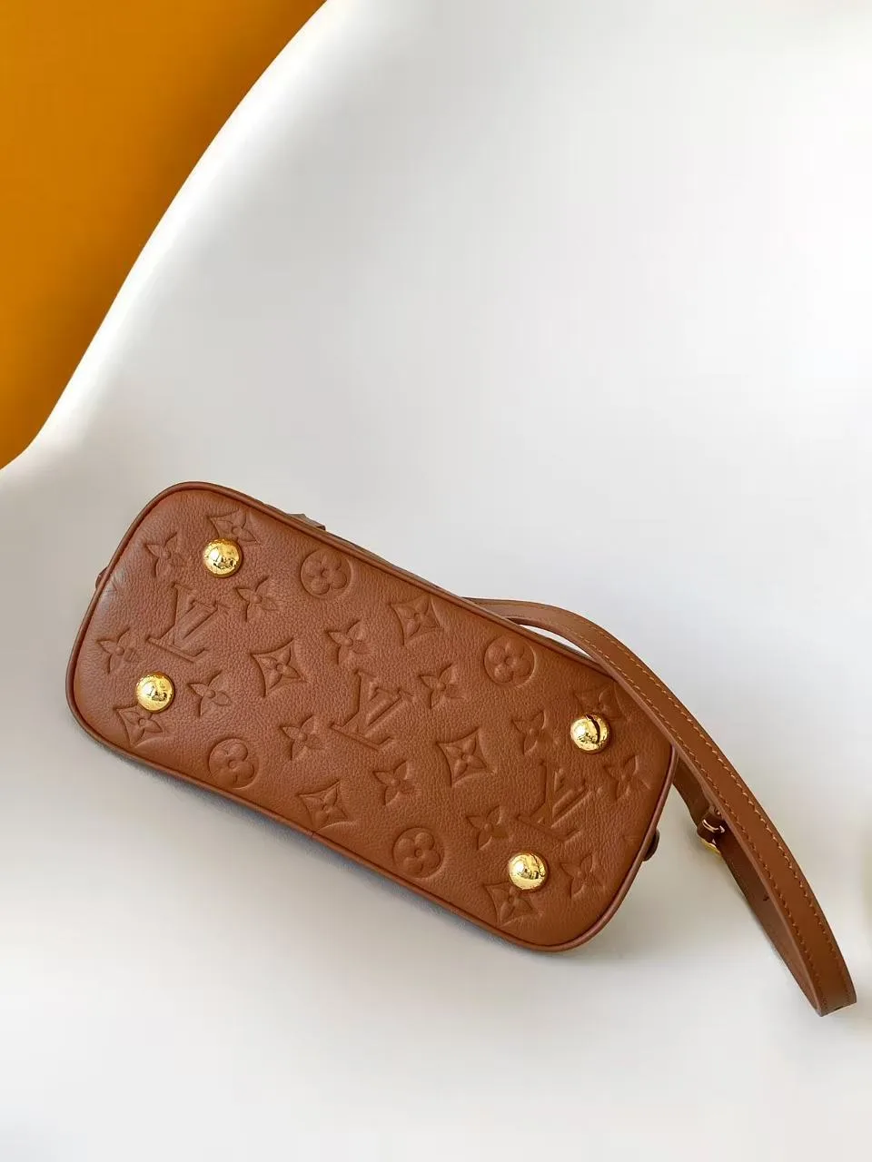 Louis Vuitton Alma Calfskin Top Handle Bag product photo from LabelPicks