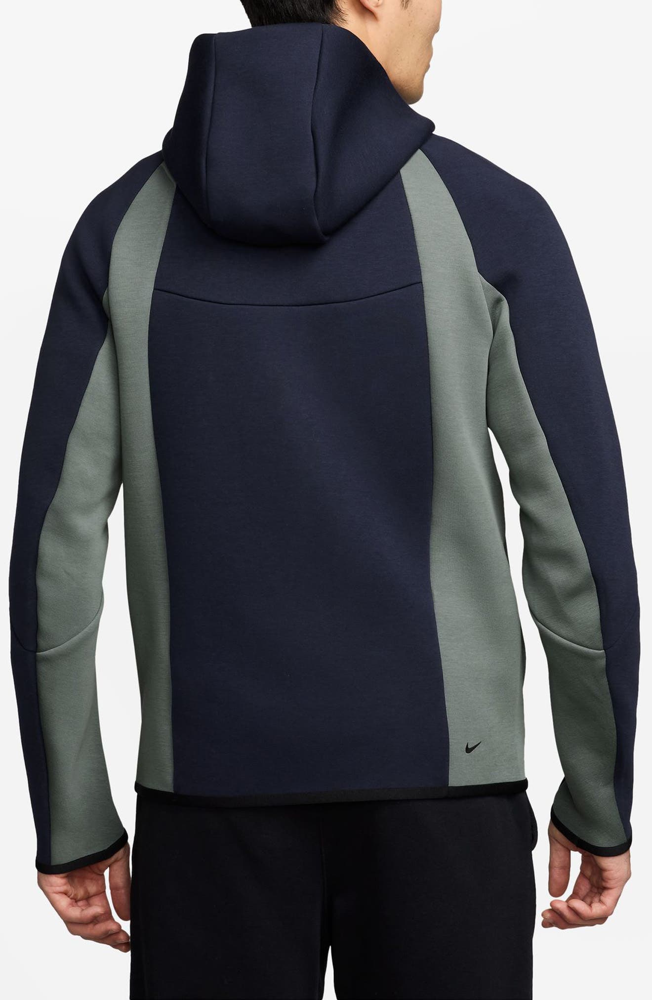 Nike Tech Colorblock Full Zip Fleece Windrunner Jacket