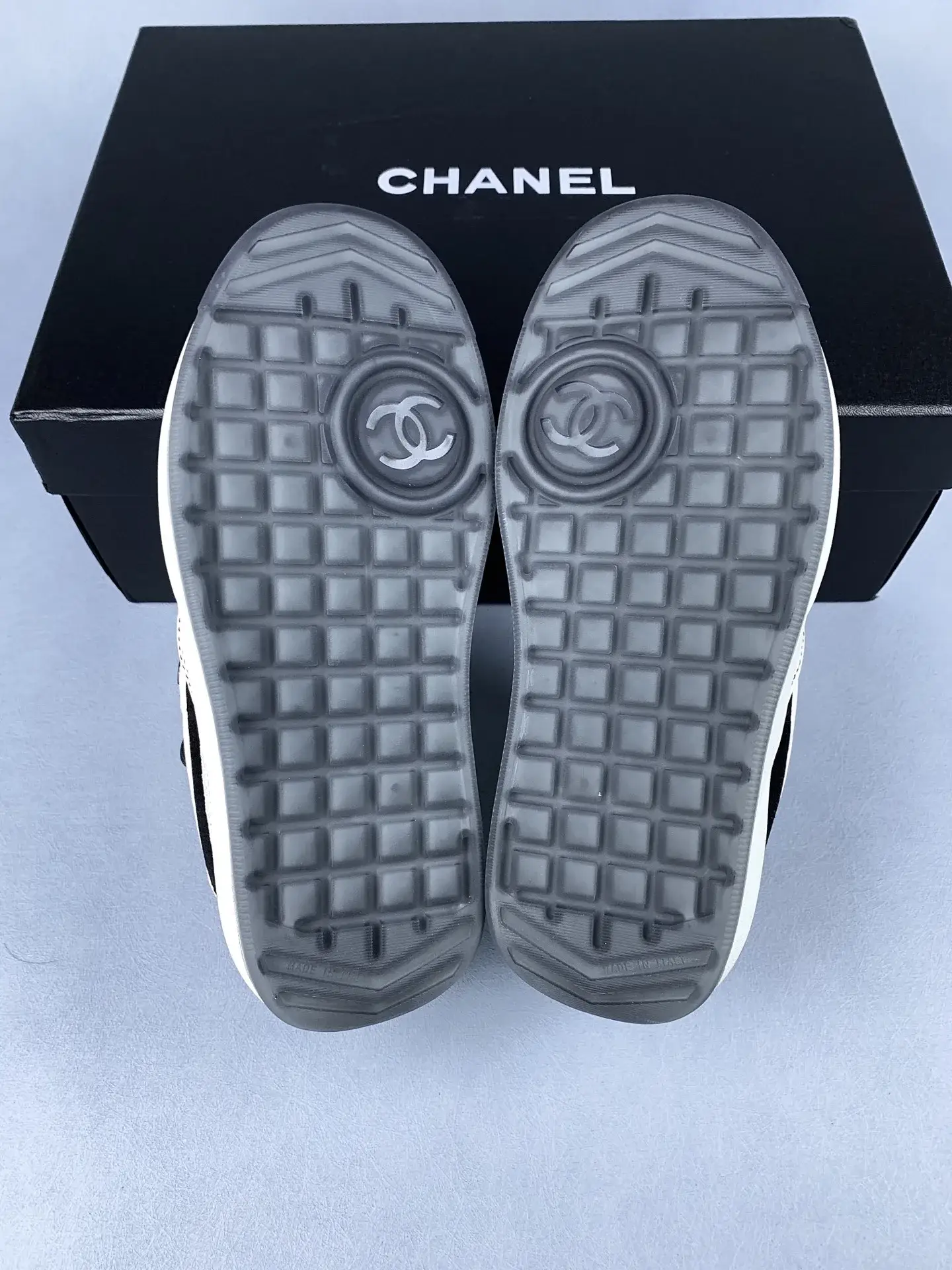 CHANEL Sneakers Fabric, Suede Calfskin & Calfskin product photo from LabelPicks