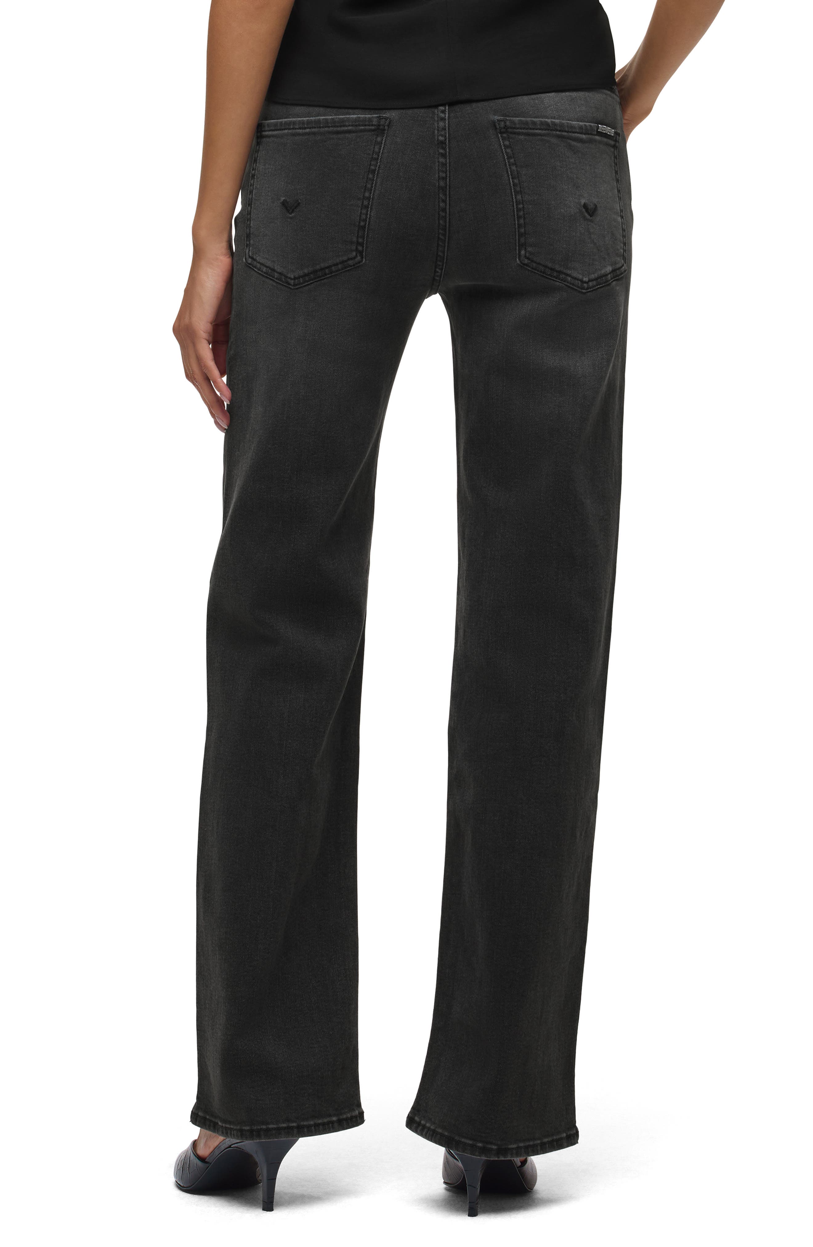 Hudson Jeans Rosalie High Waist Wide Leg Jeans