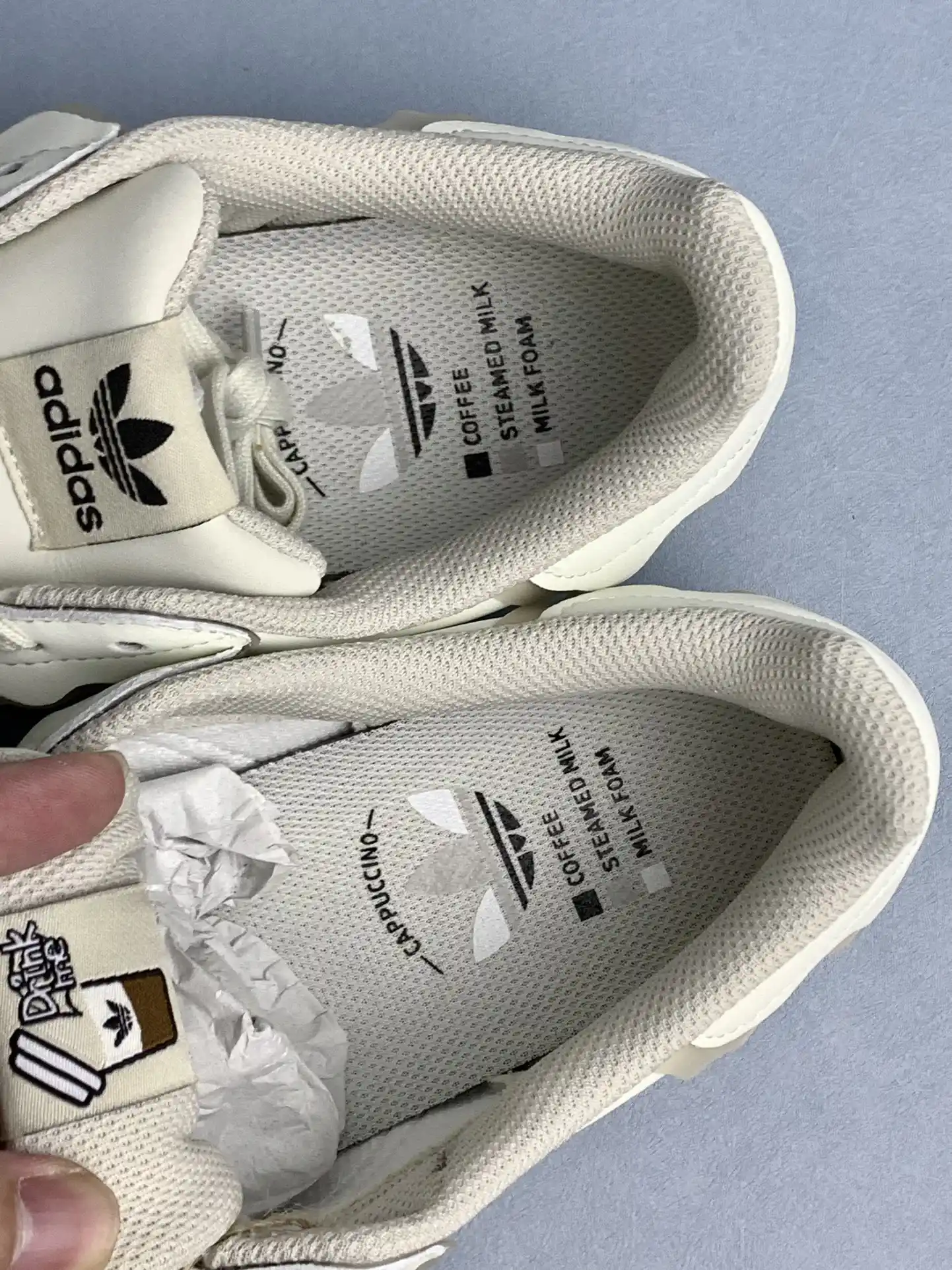 adidas Superstar Cloud White Metallic Gold Shoes product photo from LabelPicks
