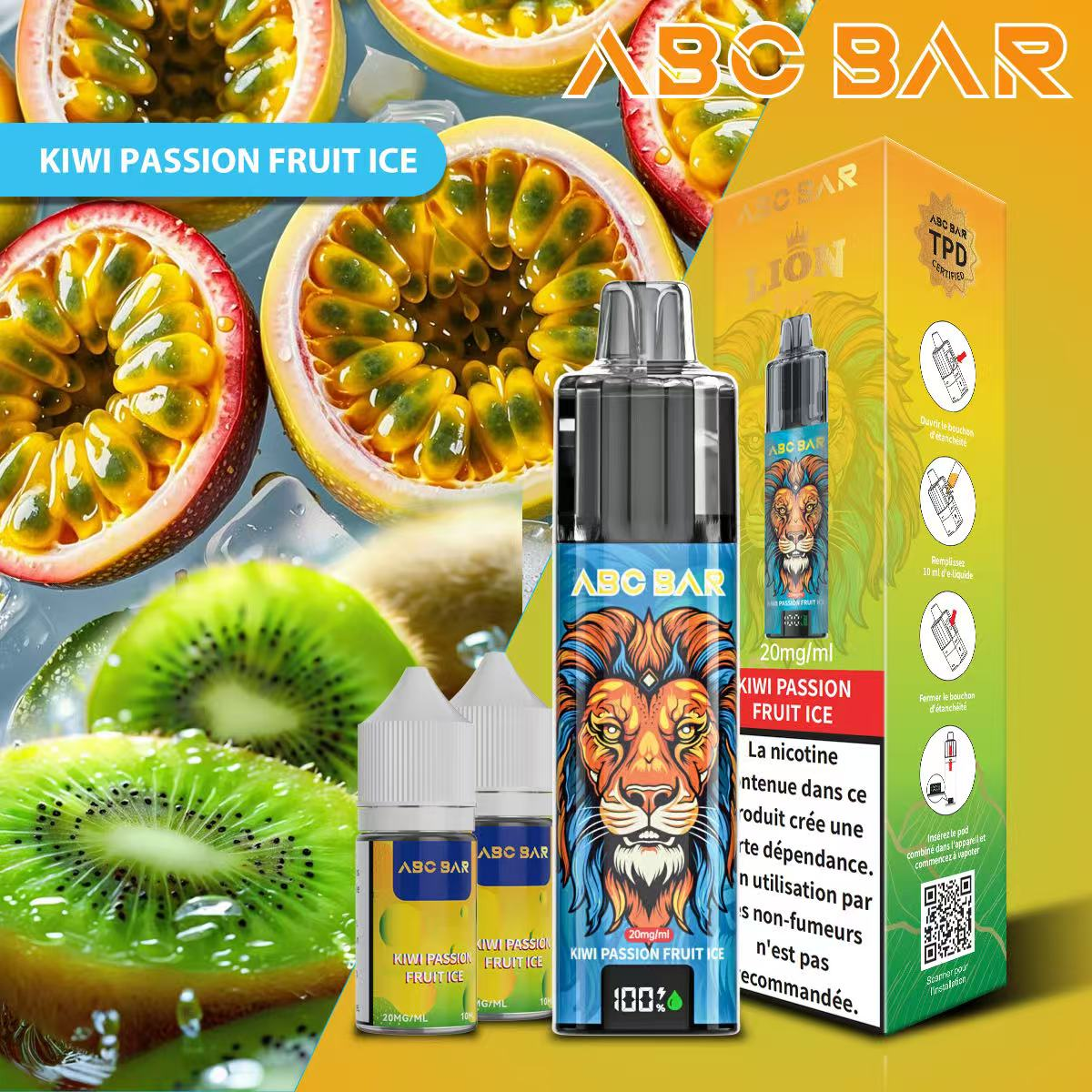 ABC Bar 30K Disposable Vape (2%, 30000 Puffs)