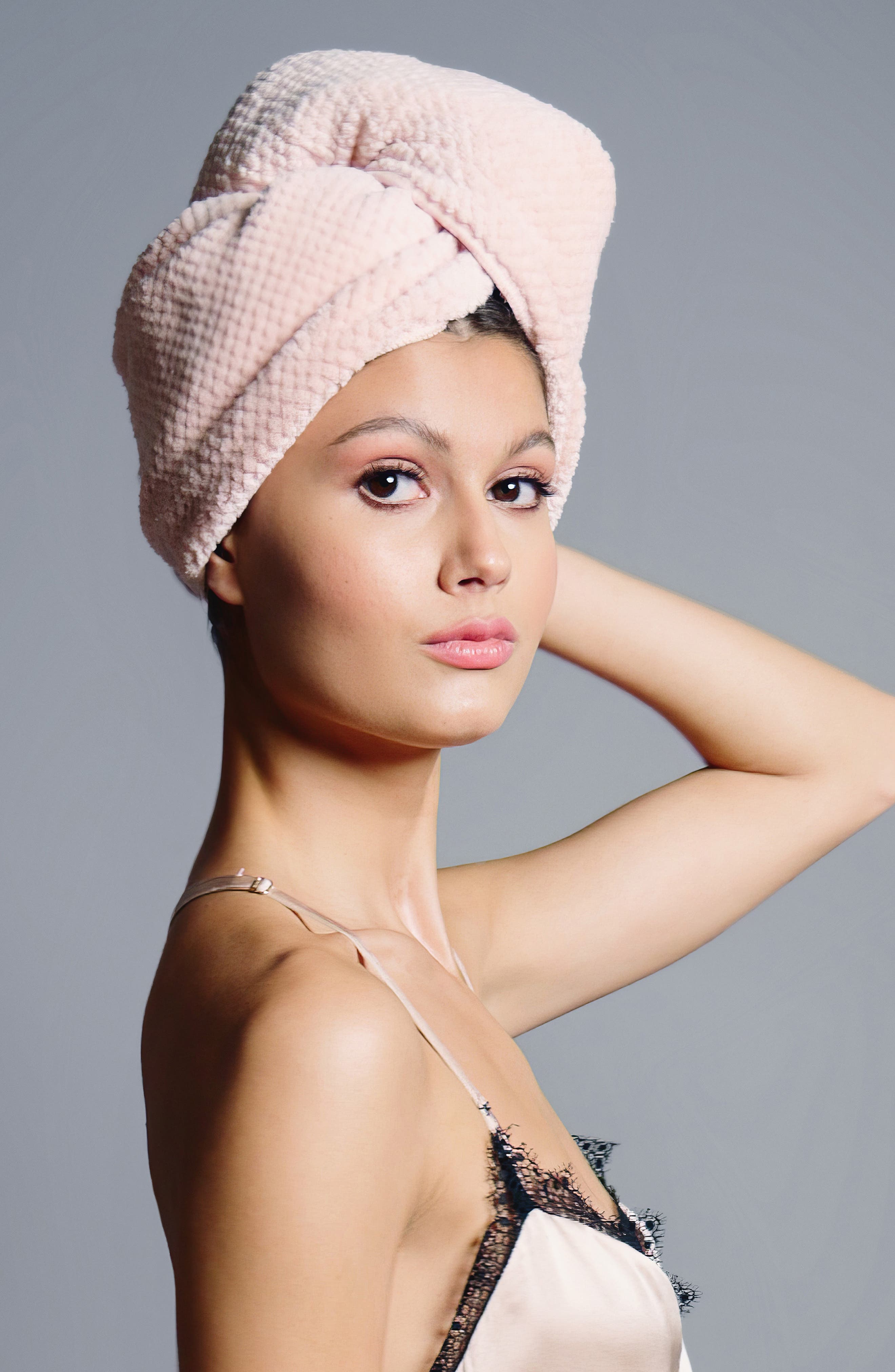The Hair Edit Smooth & Dry Plush Microfiber Hair Wrap